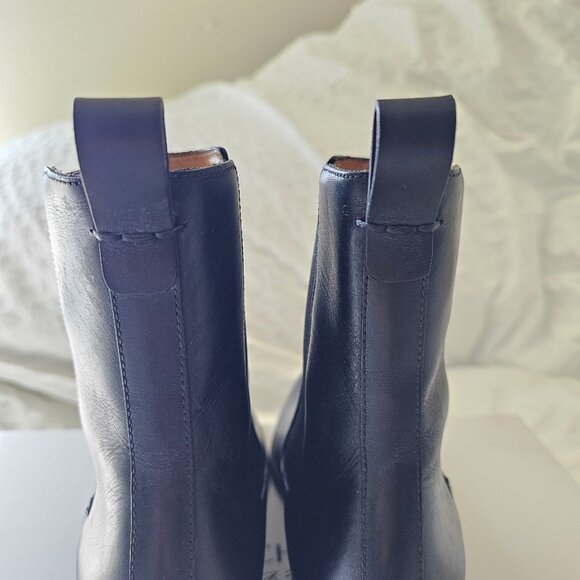 Heschung Maud Leather Chelsea Boots - Black Box Leather - UK 4.5 / EU 37.5 - Picture 6 of 17